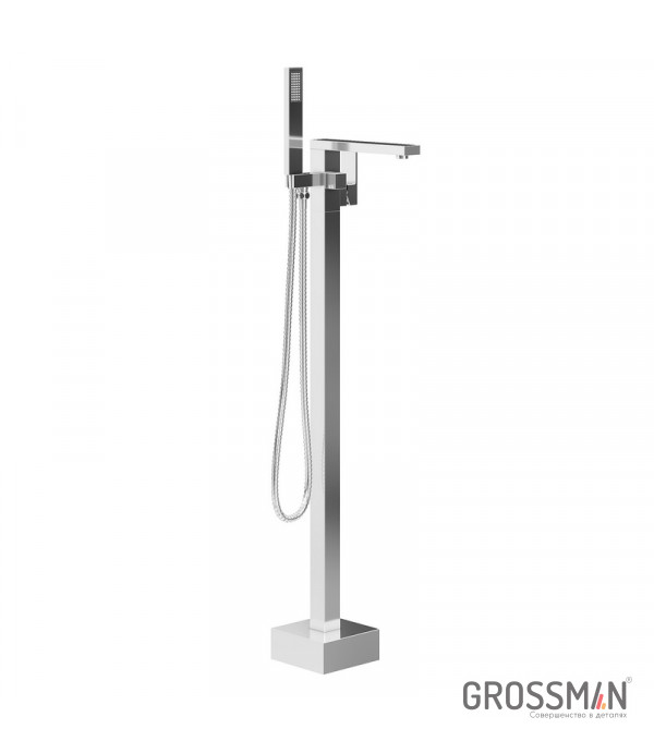 Смеситель напольный для ванны Grossman Falcon 530.K35.08.100 хром глянцевый