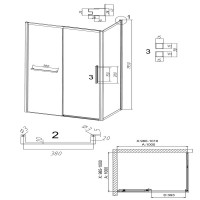 Душевой уголок Grossman Style 100.K33.05.100.21.02-200.K33.05.100.21.02 № 9