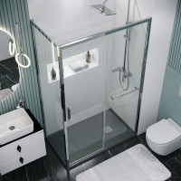 Душевой уголок Grossman Style 100.K33.05.120.10.00-200.K33.05.70.10.00 № 0